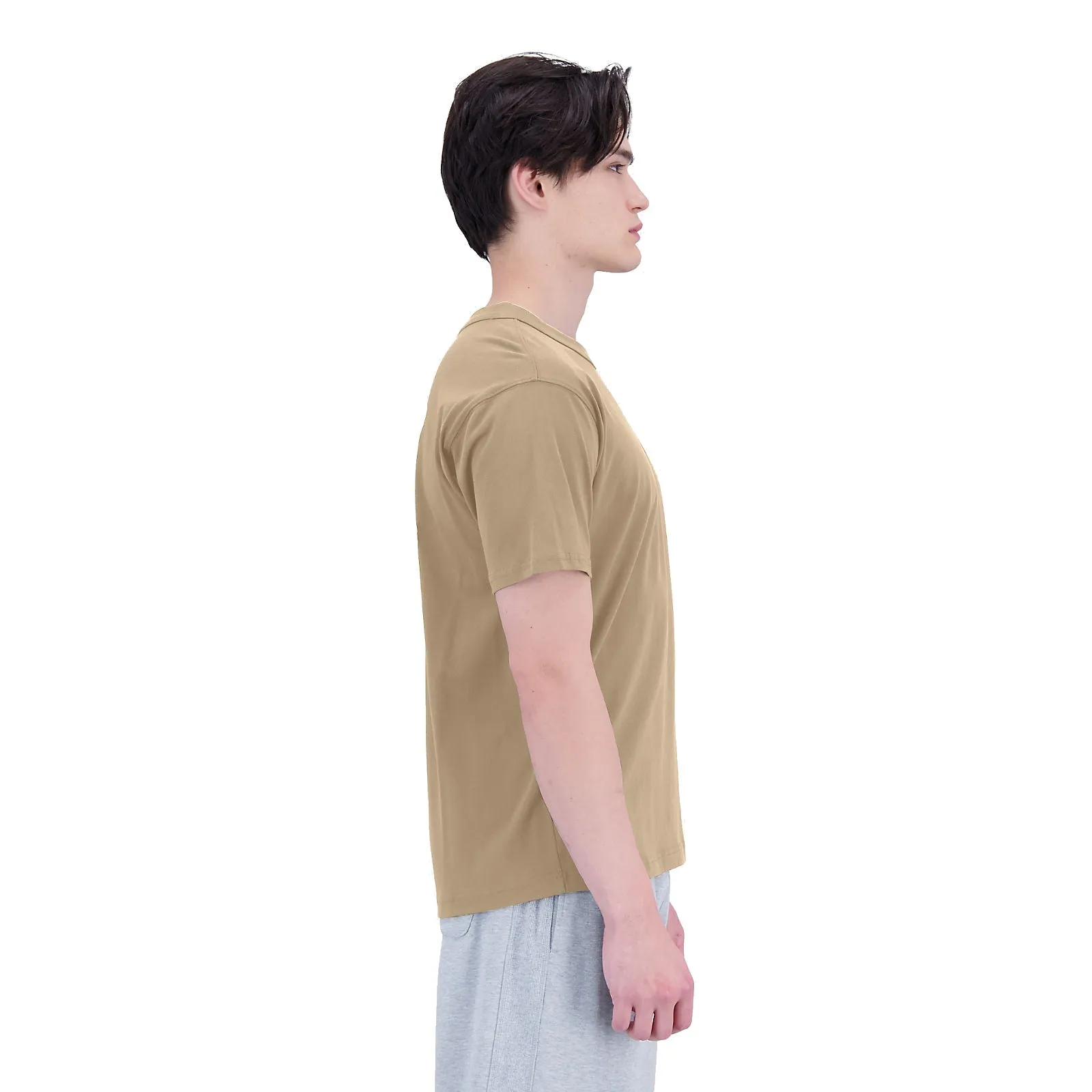 New Balance Men Sport Essentials Premium Cotton T-Shirt Incense MT31504-INC