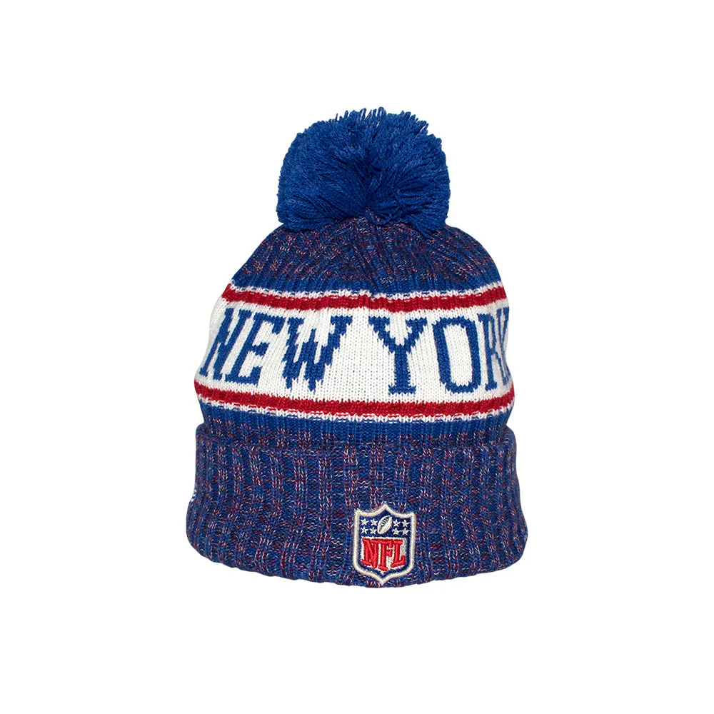 New Era - New York Giants Sport Knit - Beanie - Blue Pom