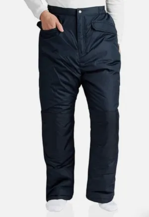 New Retail $93 Bass Creek Outfitters Mens Snow Pants, Black Sz 3X