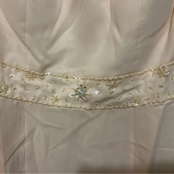 NWT Blush Dress with Embellished Detail with sheer jacket size 16W
