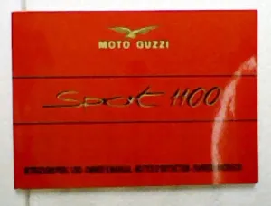 O MANL 1100 SPORT CARB ENGLISH/GERMAN/ & 2 OTHER (#37900005)