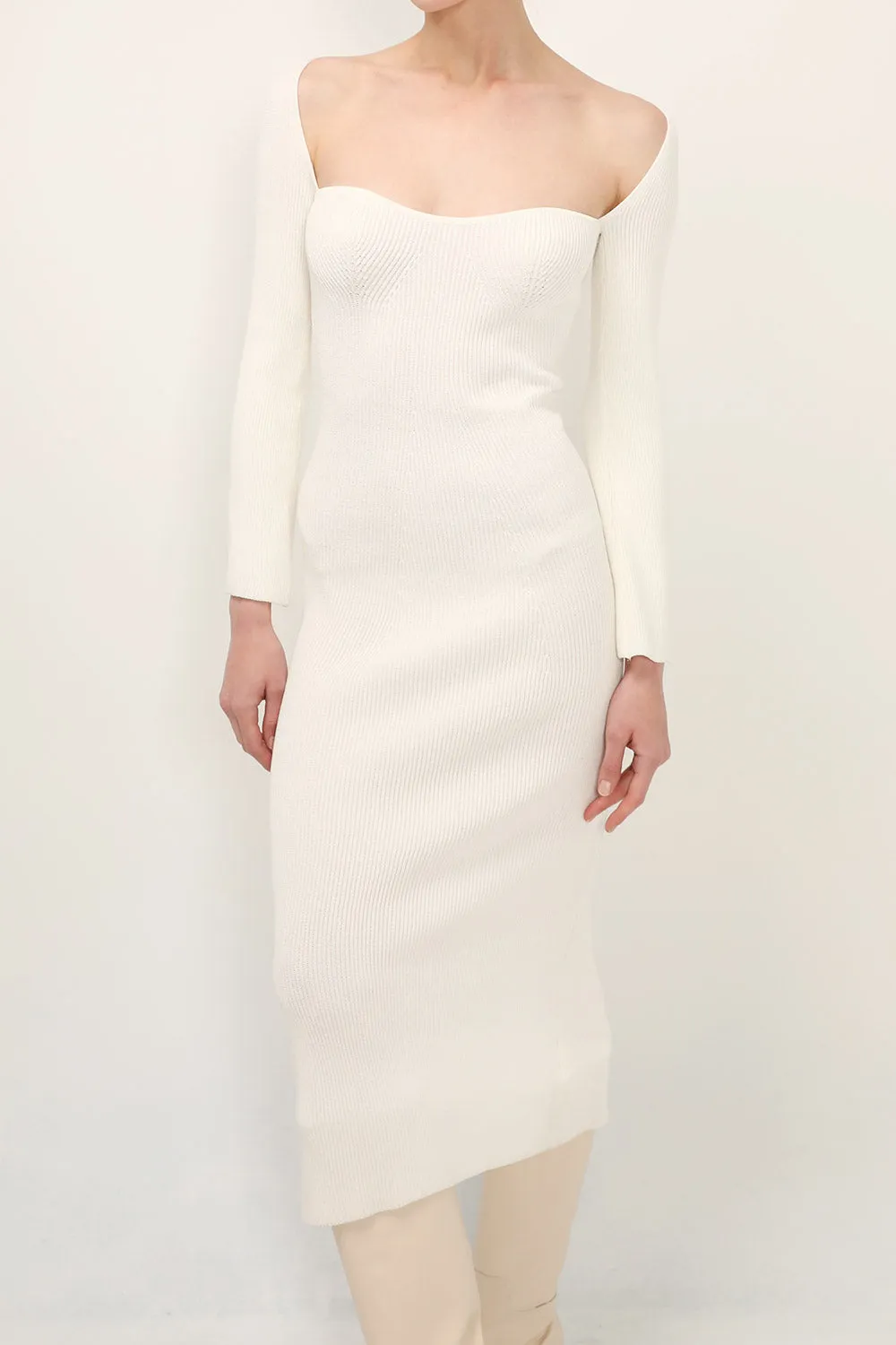 Olivia Ribbed Dress
