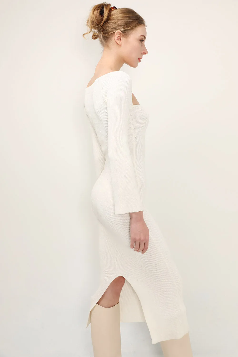 Olivia Ribbed Dress