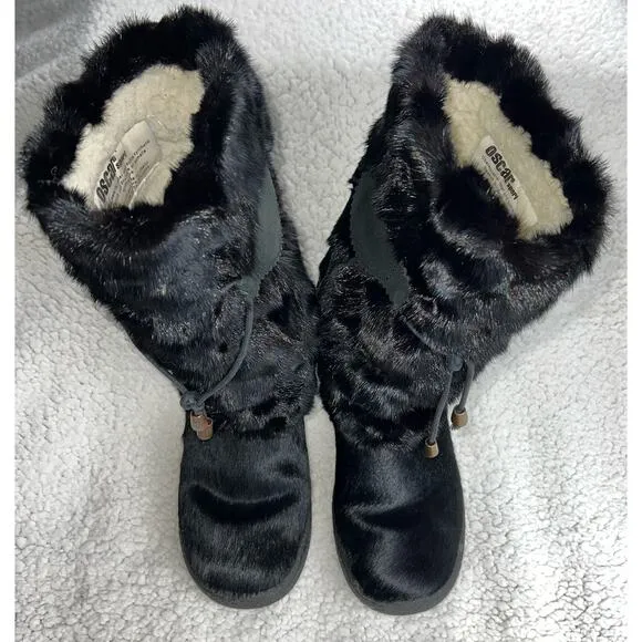 Oscar Sport Real Fur Boots Womens - Size 36/6