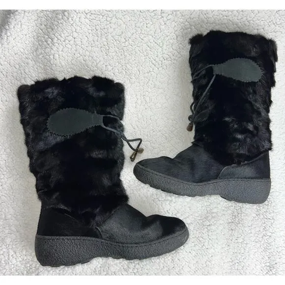 Oscar Sport Real Fur Boots Womens - Size 36/6