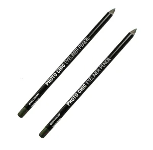 Pack of 2 City Color Photo Chic Eyeliner Pencil, Hunter Green