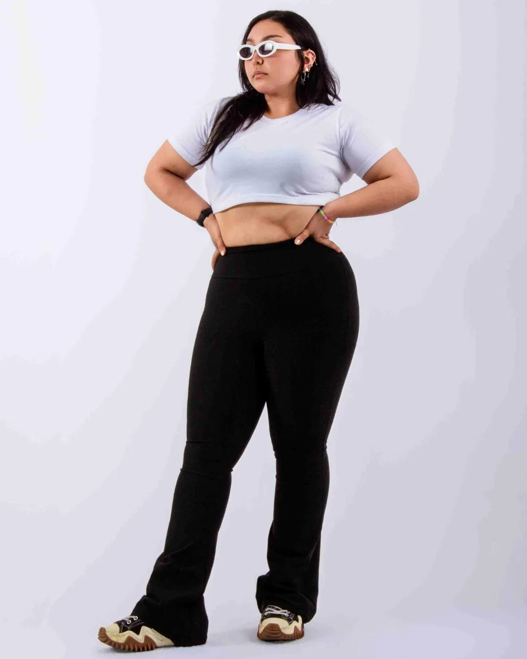 Pantalon Campana Tela Gruesa