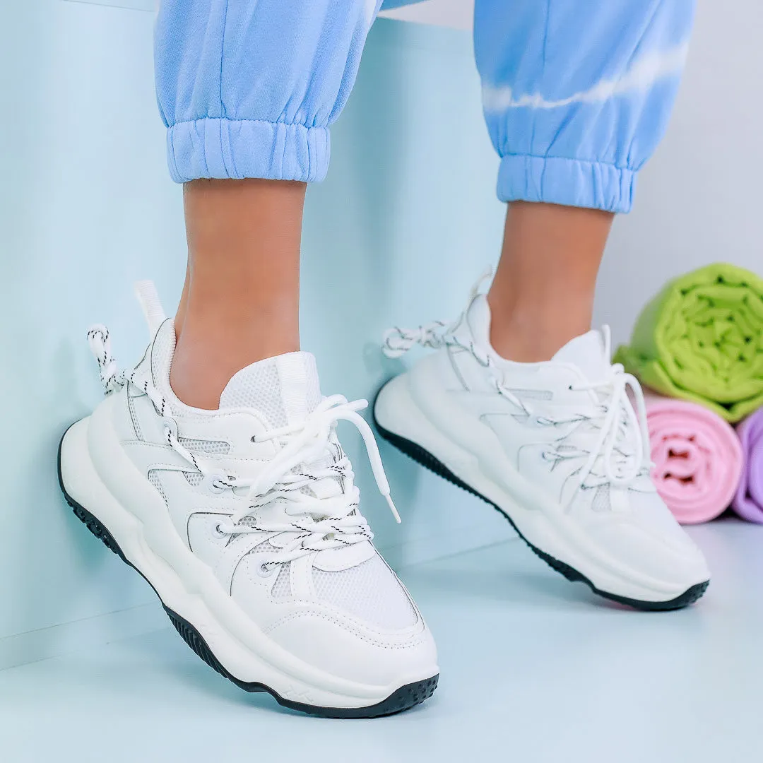 Pantofi sport Almenia - White