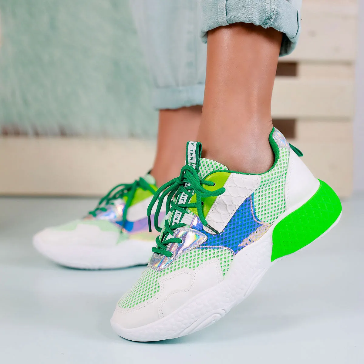 Pantofi sport Angel - Green