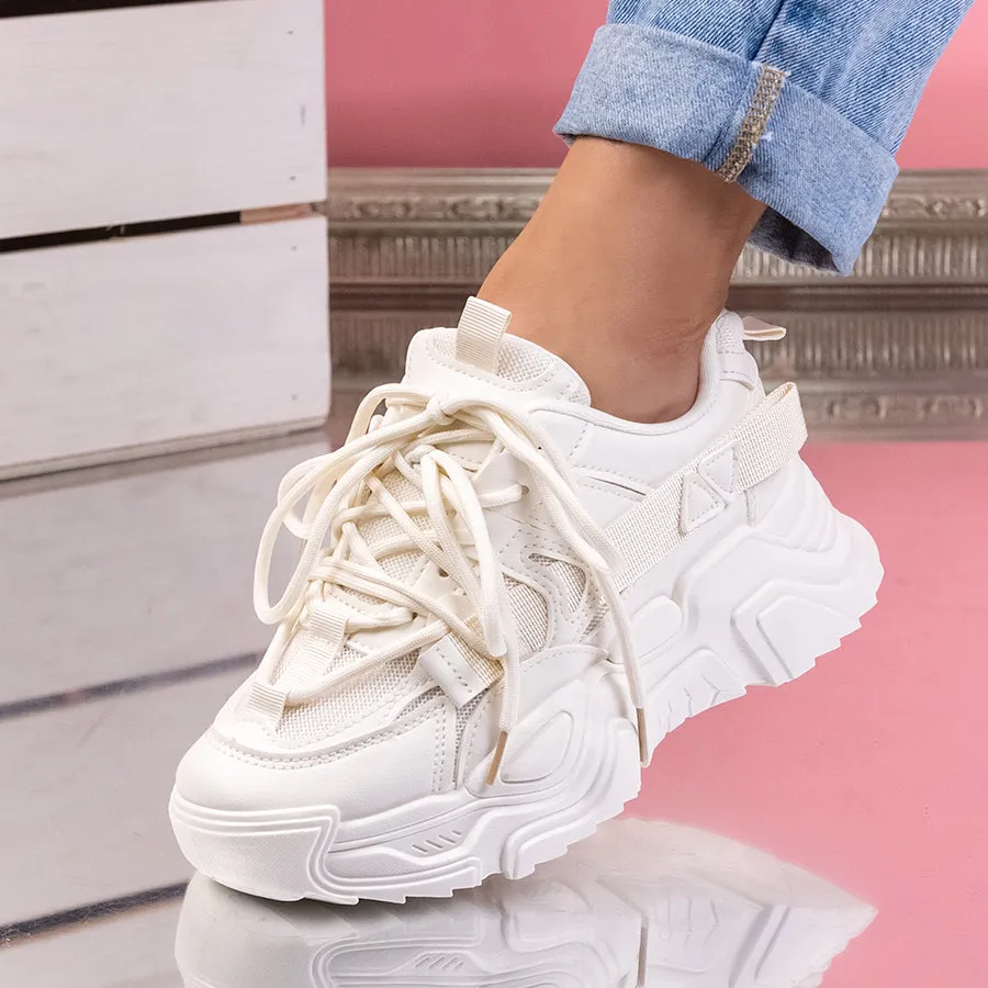 Pantofi sport Ayra - Beige