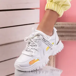 Pantofi sport Elizara - White
