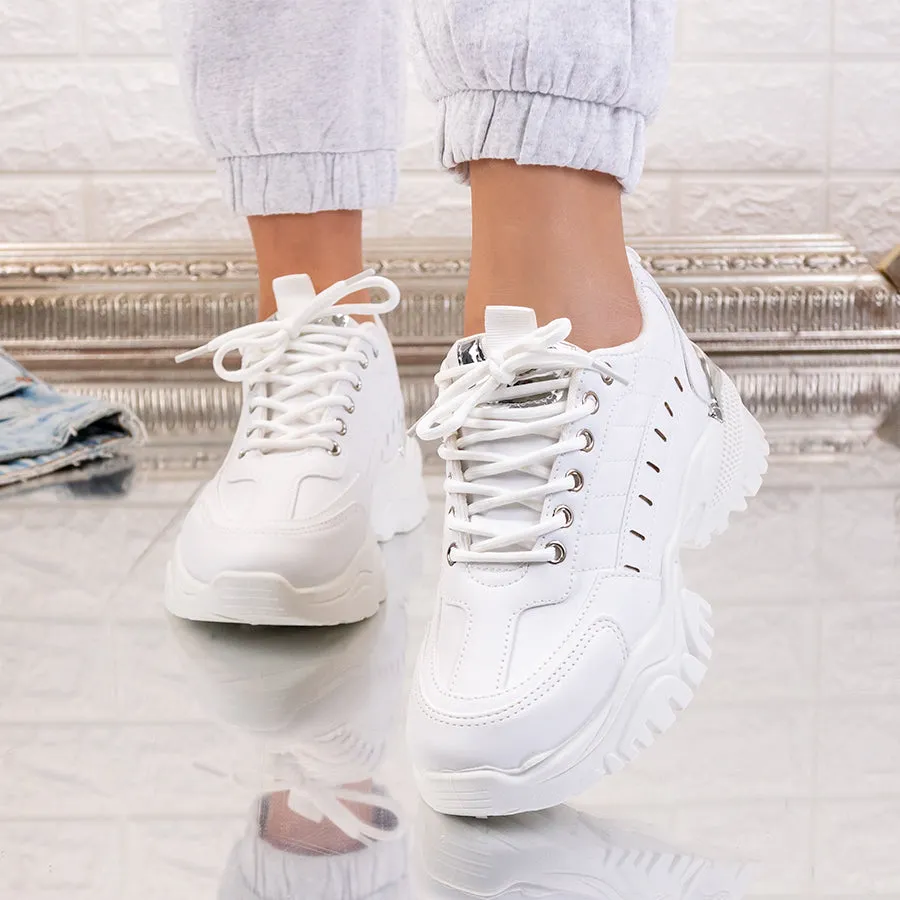 Pantofi sport Karen - White