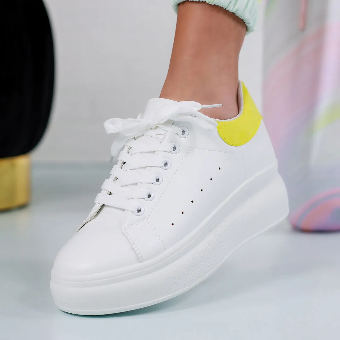 Pantofi sport Kristea - Yellow