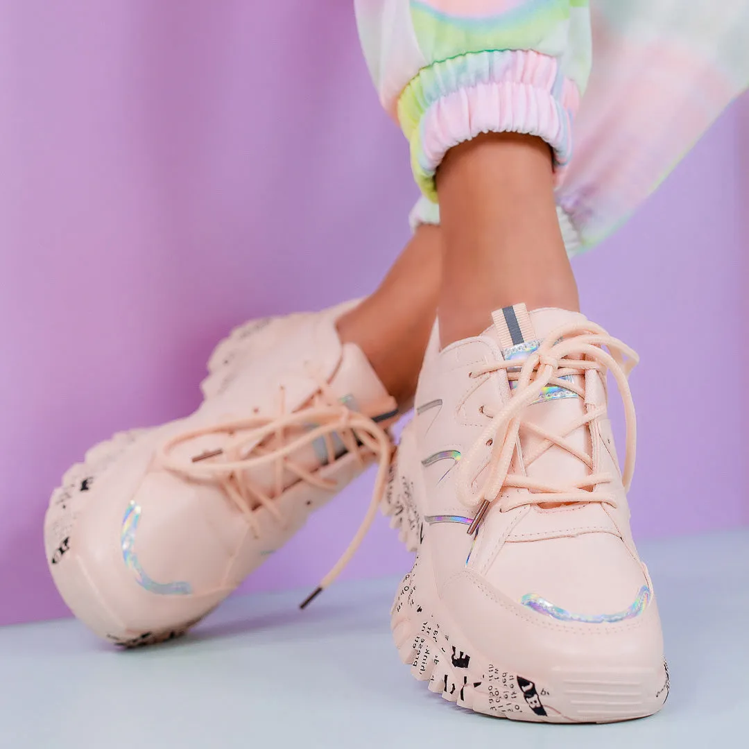 Pantofi sport Letoya - Pink