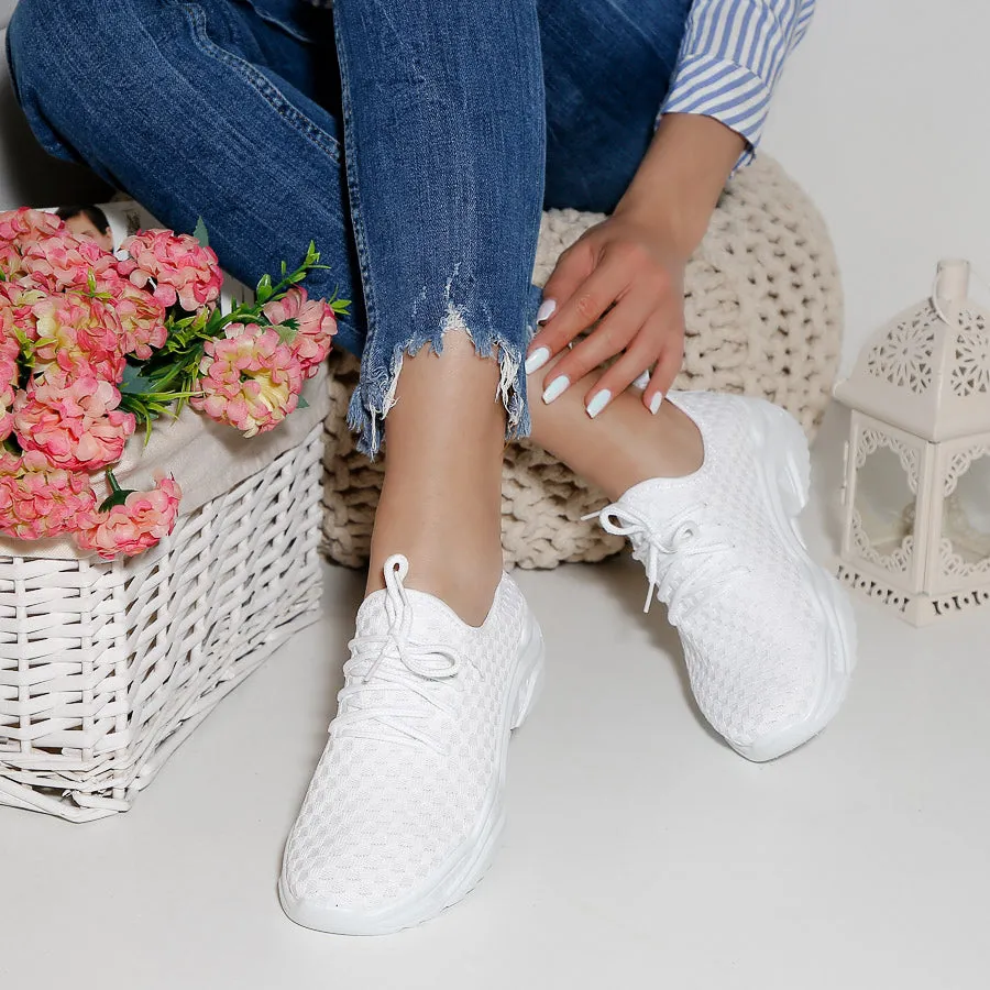 Pantofi sport Meila - White