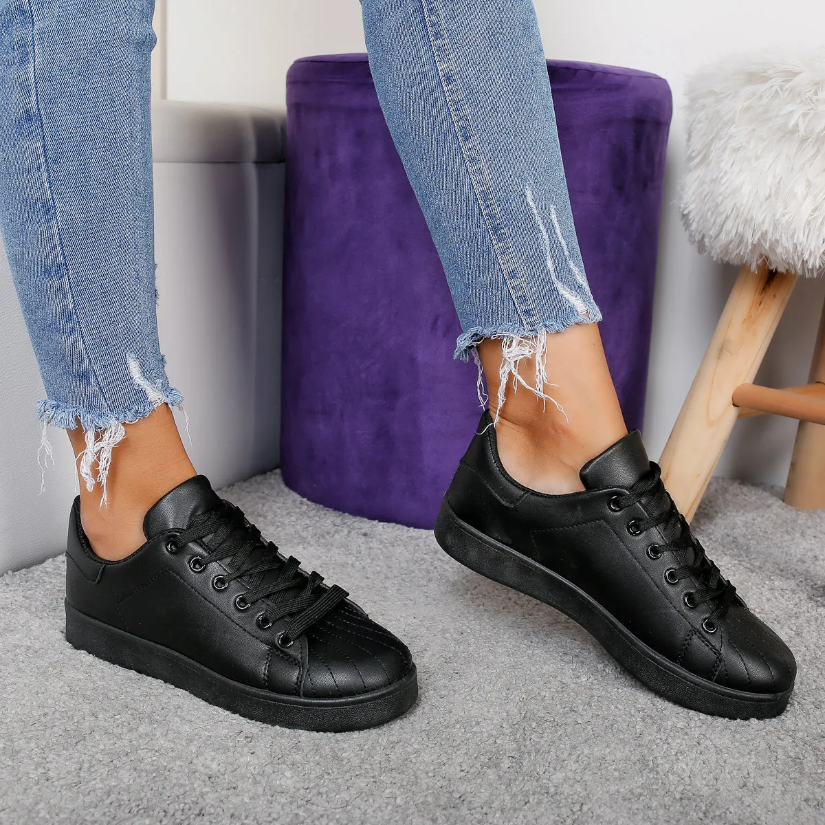 Pantofi sport Quinn - Black