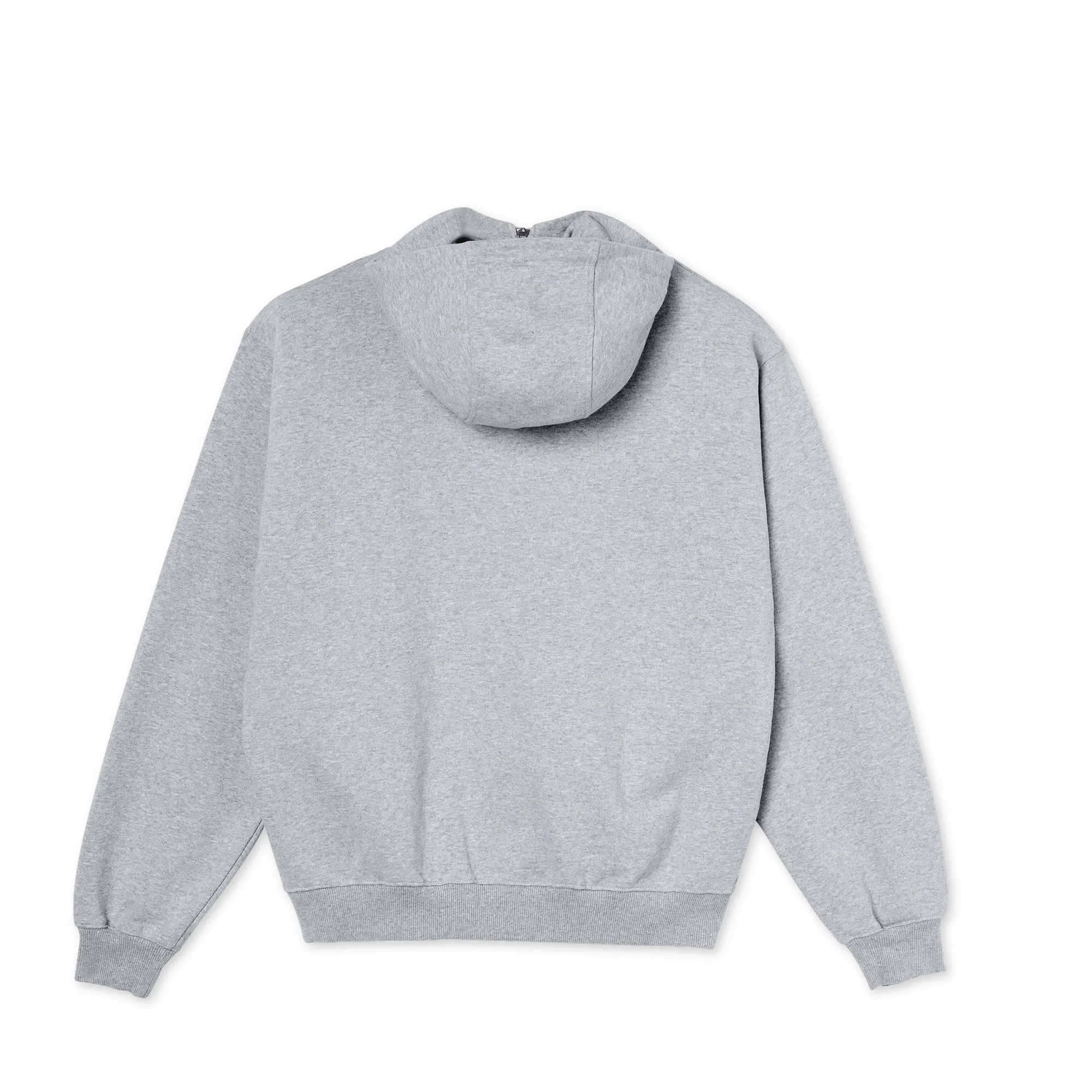 Polar Skate Co. Half Zip Hood Sport Grey