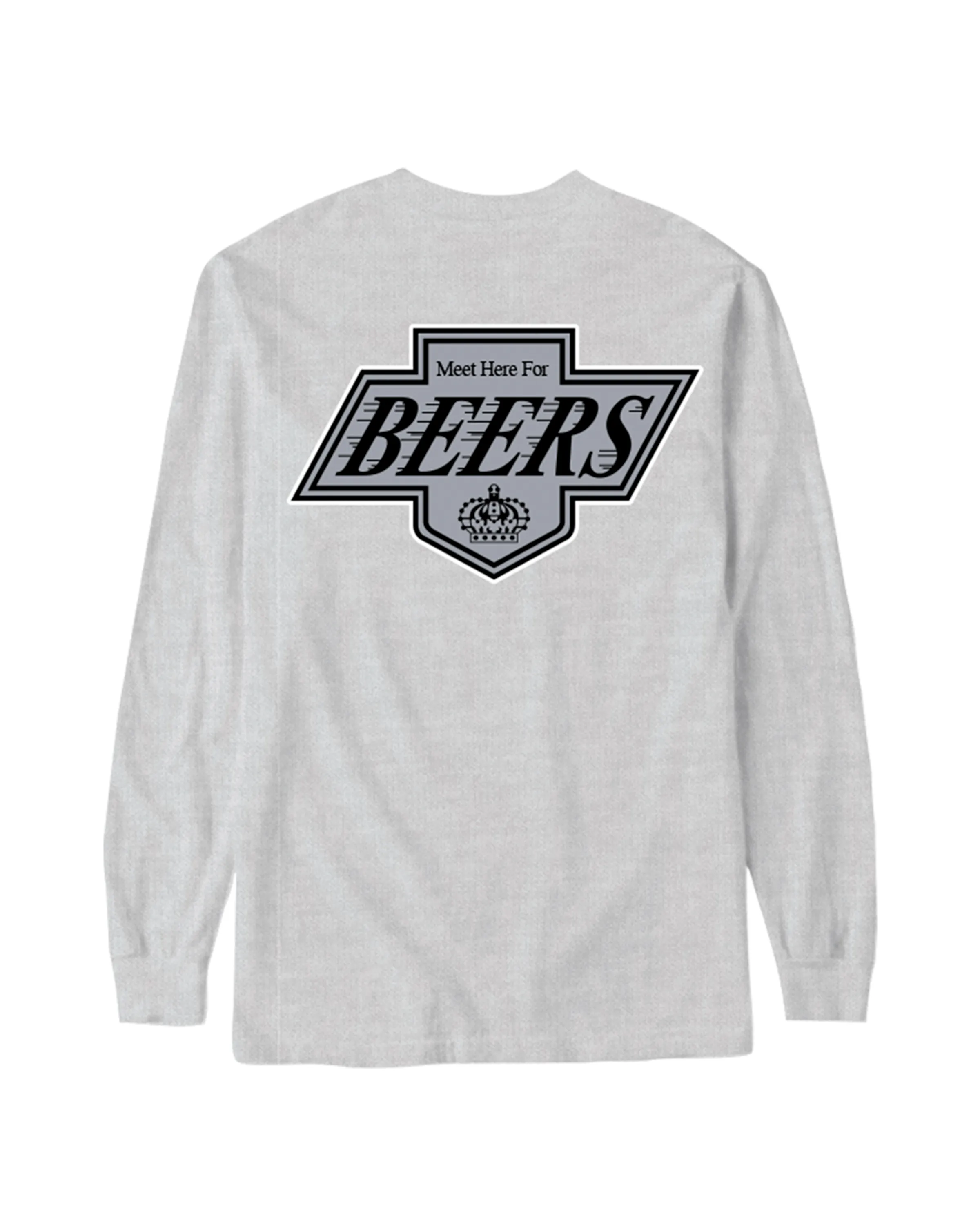 Pucked Up Longsleeve Tee, Heather