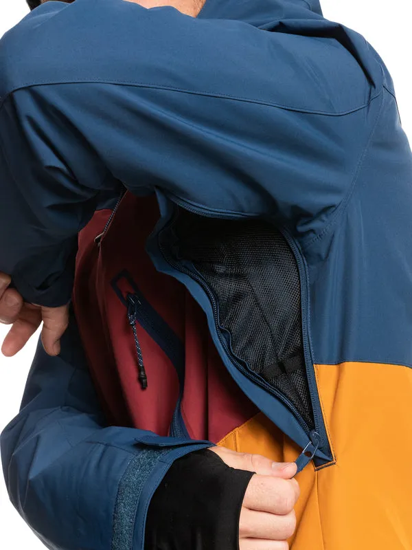 Quiksilver Mens Sycamore Insulated Snow Jacket