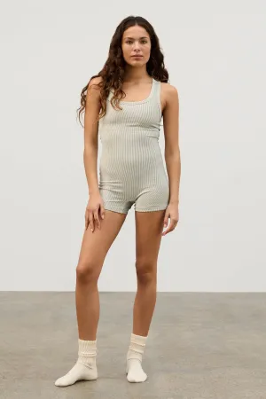 Rib Racer Back Bodysuit