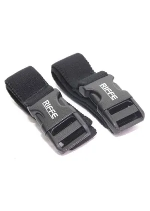 Riffe Stretch Straps w/Snap Buckle