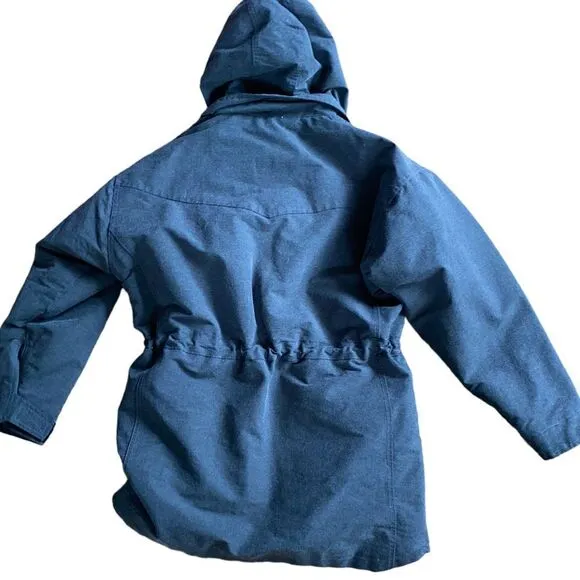 Roxy Snowboard jacket, tan/grey size M great condition zip Velcro closures hood