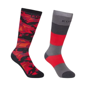 Rumble Heavy Socks Twin Pack - Junior