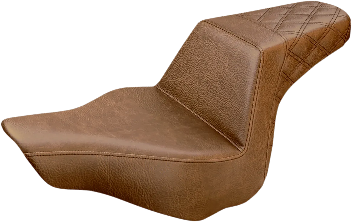 Saddlemen 818-29-175BR LS Step-Up Seat - Brown Full Diamond