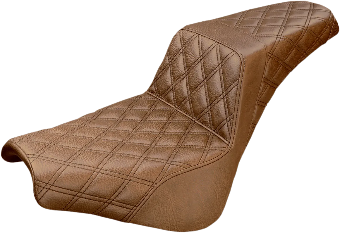 Saddlemen 818-29-175BR LS Step-Up Seat - Brown Full Diamond