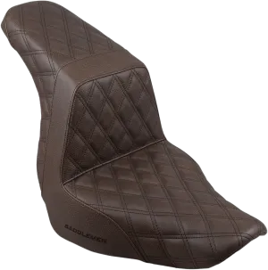 Saddlemen 818-29-175BR LS Step-Up Seat - Brown Full Diamond