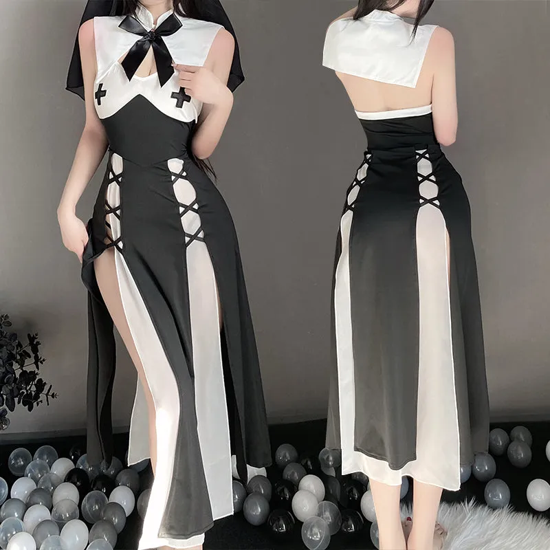 SINNER SAINT NUN DRESS SET
