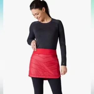 Smartwool insulated skirt red size XS in excellent like-new condition
