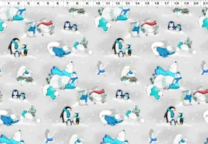 Snow Drift Y4199-5 Toile Light Gray