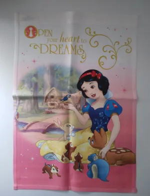 Snow  White Small Garden Flag Open Your Heart To Dreams
