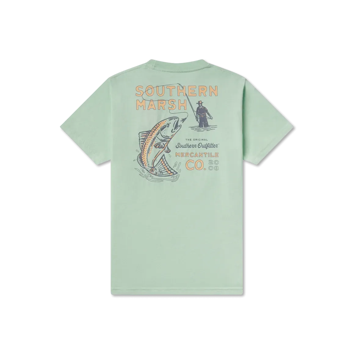 Southern Marsh Youth SEAWASH™ Tee - Retro Redfish