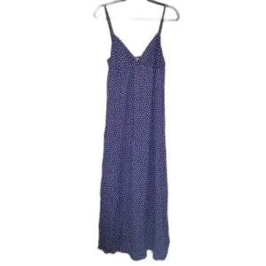 Splendid Purple White Polka Dot Dress