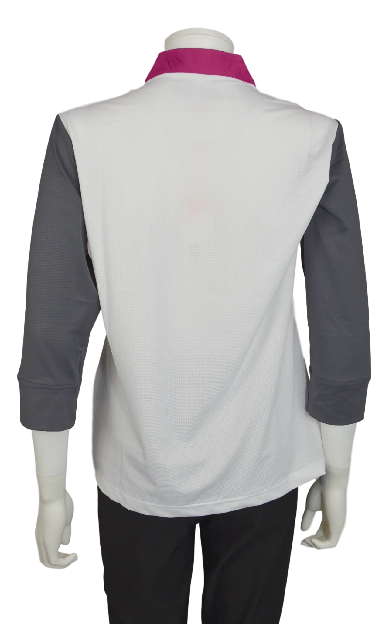 Sport Haley Della Color Block 3/4 Sleeve Mock