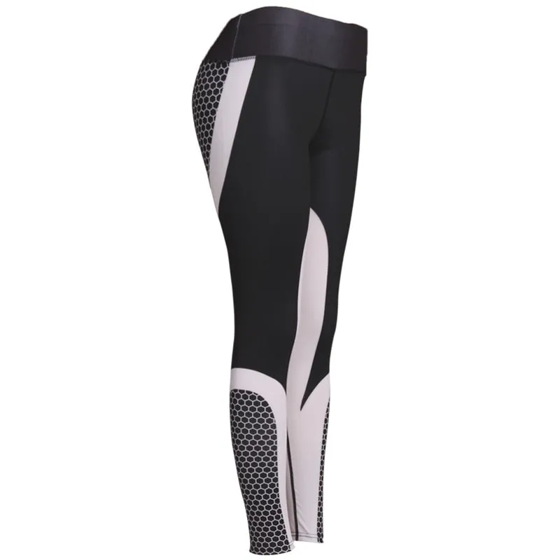 Sport Legging Dames | Honingraat