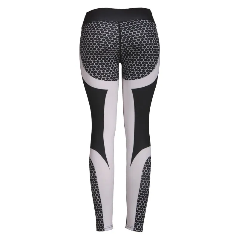 Sport Legging Dames | Honingraat