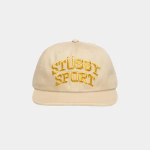 STUSSY SPORT HAT - NATURAL/GOLD