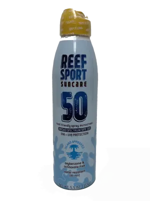 Sunscreen Reef Sport Sun Care Products SPF50 Sprays, Adult & Kids