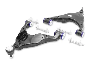 SuperPro TRC482 Front 4x4 Complete Lower Control Arm Kit - Double Offset (03-09 4Runner/GX470)