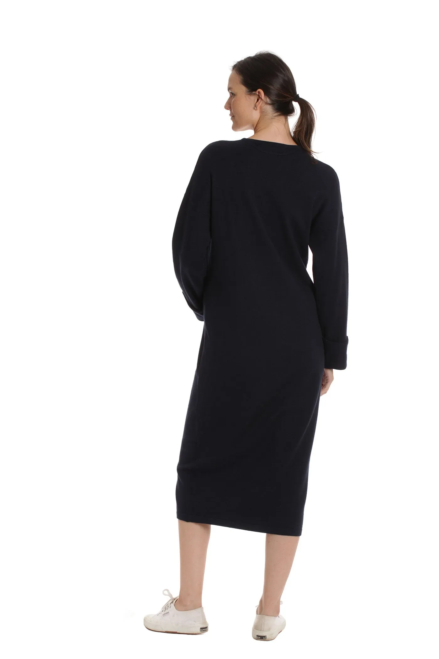 The Ivy Dress - Navy