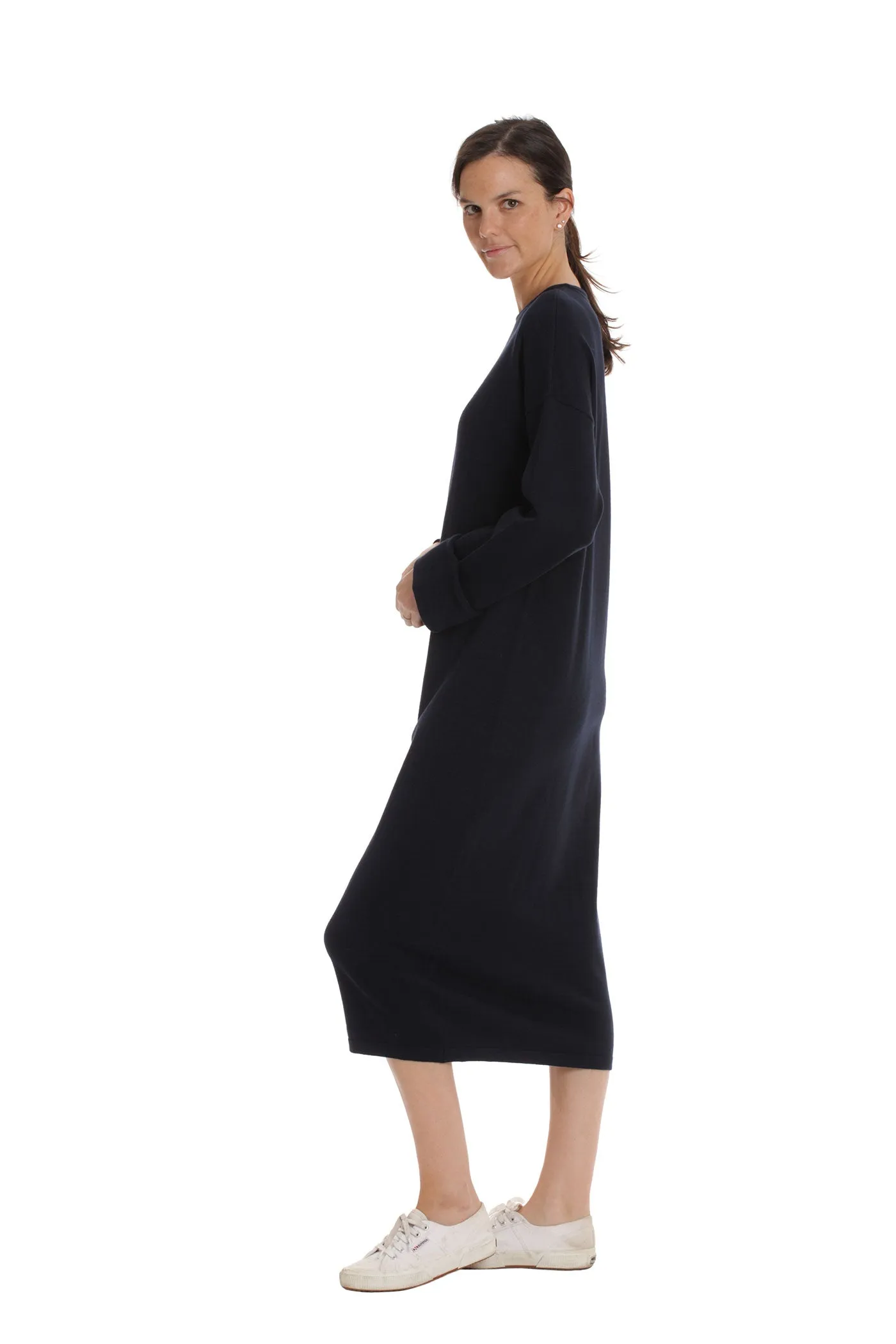 The Ivy Dress - Navy