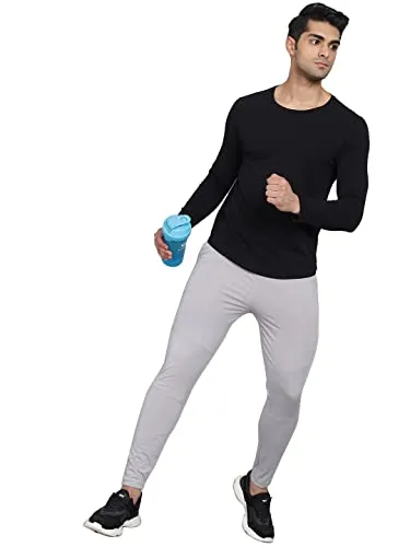The Modern Soul Men's Slim Fit Track Pant (Medium, Light Grey)