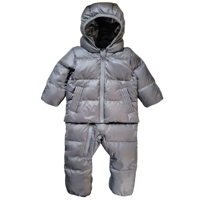 The Road Coat Snow Suit - Platinum