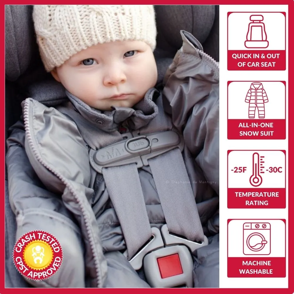 The Road Coat Snow Suit - Platinum