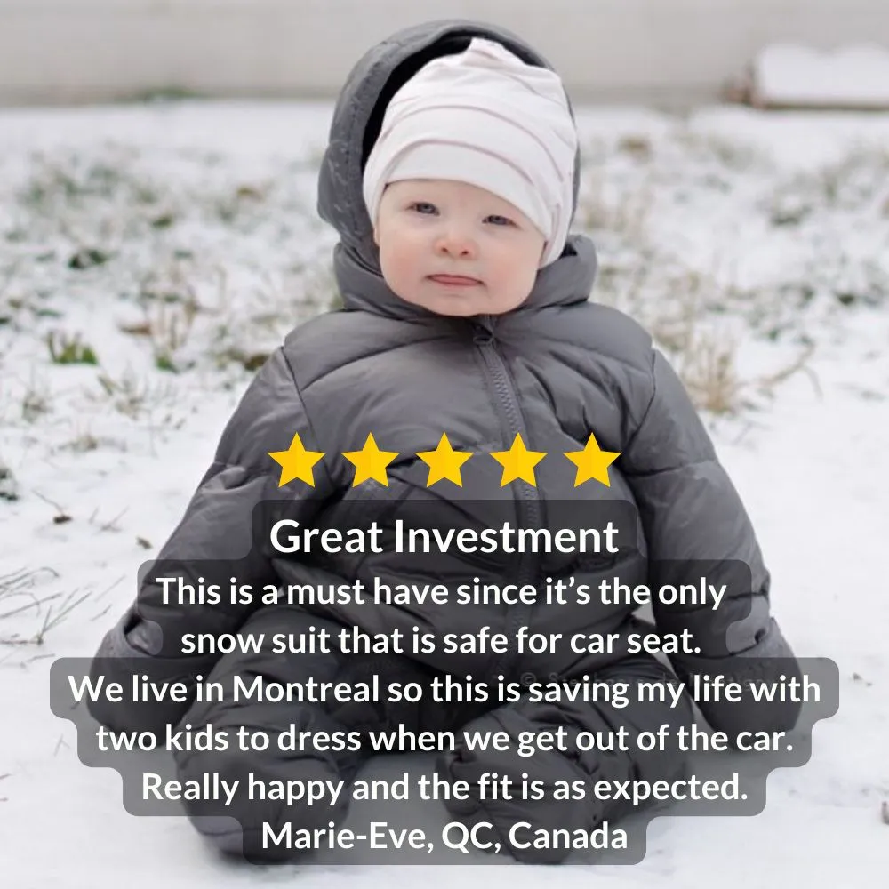 The Road Coat Snow Suit - Platinum