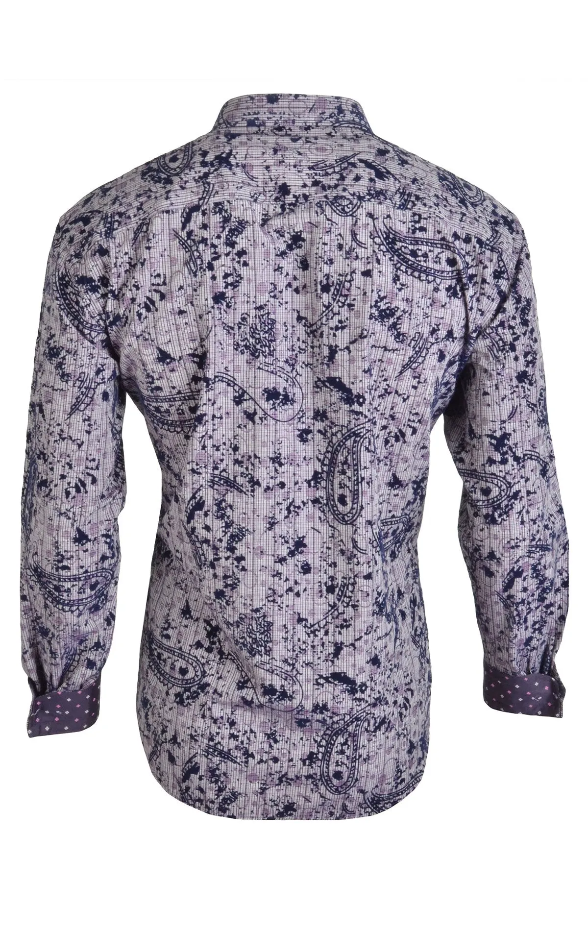 TOMLIN LILAC LONG SLEEVE SPORT SHIRT