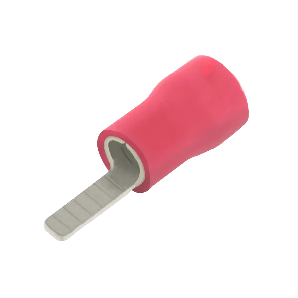 Unicrimp QRBL10 Red Blade Terminal 10mm (100 Pack)